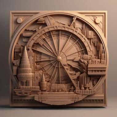 Patterns and decorations Urban Empire 3 3d model